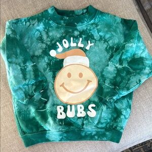 Green Tie-Dye Jolly Bubs Sweatshirt